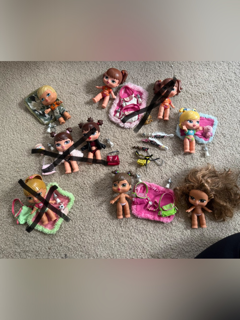Early 2000s Baby Brat Doll Lot